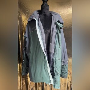 Columbia Hoodoo Interchangeable Parka Ski Heavy Size XL Mens